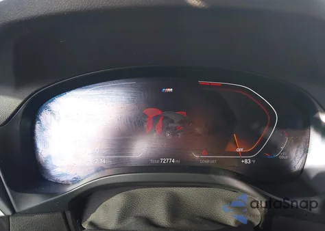 2022 BMW X3 Sdrive30I z USA, uszkodzony, nr VIN 5UX43DP09N9K81688